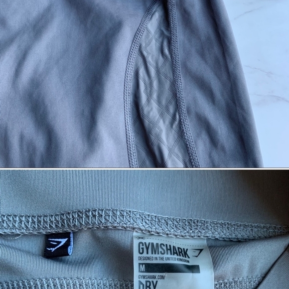 gymshark slate grey fusion V 2.0 leggings tights - Picture 5 of 5